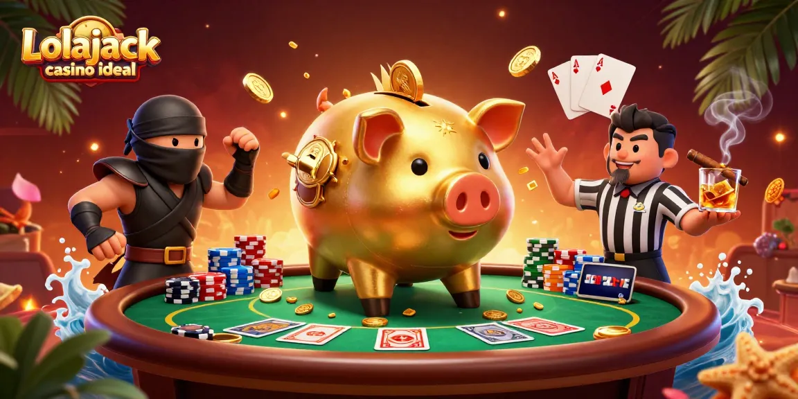 Join the excitement at Lolajack casino iDeal, where players celebrate with winning strategies and thrilling gameplay.