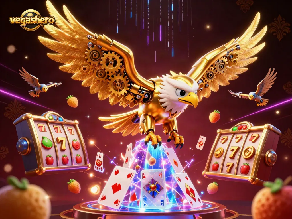 Experience the excitement of winning at vegashero with vivid slots and casino elements.